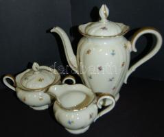 12 személyes Rosenthal kávés / teás készlet, ami egyetlen tányér kivételével komplett. Minden darab ...