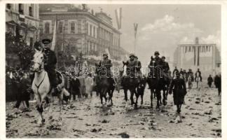 Kassa, entry of the Hungarian troops, Horthy