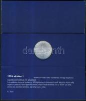 Hollandia 1994. október 1. "AEGON" fennállásának 15. évfordulója Ag emlékérem T:PP / Nethe...