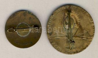 1938. "Eucharisztikus kongresszus" Br és zománcozott kitűző T:2