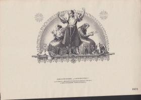 1986. Horváth Endre: "A három párka" nyomat 0029-es sorszámmal! T:I