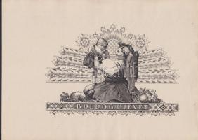 DN. Horváth Endre: "Boldog Újévet" nyomat T:I