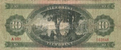 1962. 10Ft (5x) + 1969. 10Ft + 1969-1980. 20Ft (7x) többféle évszámmal T:vegyes