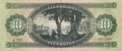 1962. 10Ft (5x) + 1969. 10Ft + 1969-1980. 20Ft (7x) többféle évszámmal T:vegyes