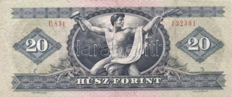 1962. 10Ft (5x) + 1969. 10Ft + 1969-1980. 20Ft (7x) többféle évszámmal T:vegyes