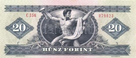 1962. 10Ft (5x) + 1969. 10Ft + 1969-1980. 20Ft (7x) többféle évszámmal T:vegyes