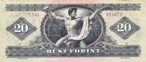 1962. 10Ft (5x) + 1969. 10Ft + 1969-1980. 20Ft (7x) többféle évszámmal T:vegyes