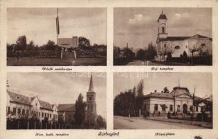 Sárbogárd hősi emlékművel