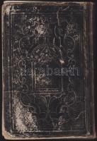 1864. Prága-"Gebete für den Versöhnungstag": Héber-német kétnyelvű imakönyv, az első lapon...