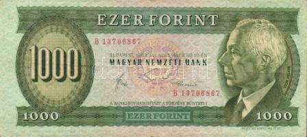 1983. 1000Ft (2x) "B" + "D" T:III