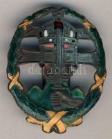 II.V.H. Csapattiszti jelvény T:2 zománchibával