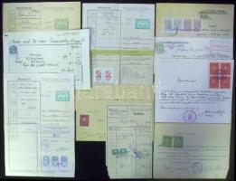 10 db okmány és illetékbélyeggel ellátott okirat, marhalevél