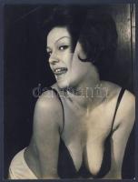 cca 1960 3 db nagyméretű erotikus fotó 18x25 cm