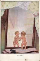 Kisgyerek a tükörben s: H. Zahl, Little child in the mirror s: H. Zahl