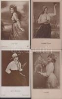 4 db háború előtti színészlap