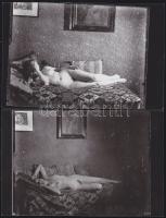 cca 1930 6 db erotikus fotó 6 erotic photo 14x9 cm