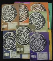 1974-1989. Az Érem sorozat 15db klf kiadványa T:vegyes