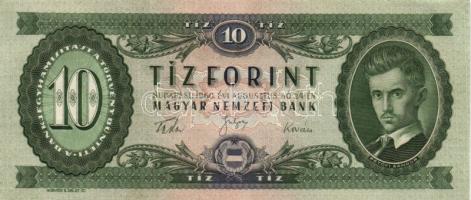 1949-1962. 10Ft (4x) klf évszámmal T:II+,II