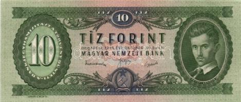 1949-1962. 10Ft (4x) klf évszámmal T:I,II+