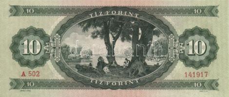1949-1962. 10Ft (4x) klf évszámmal T:I,II+