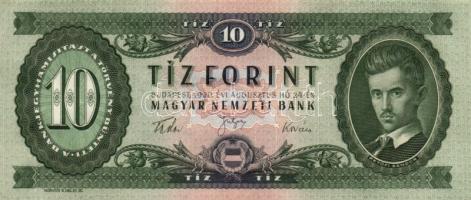 1949-1962. 10Ft (4x) klf évszámmal T:I,II+