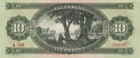 1949-1962. 10Ft (4x) klf évszámmal T:I,II+