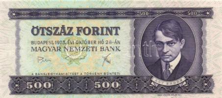 1975. 500Ft (2x) T:I-,II