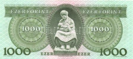 1993. 1000Ft (2x) "D" egymásutáni sorszámmal! T:I
