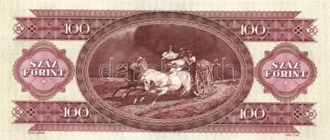1989. 100Ft (5x) egymás utáni sorszámmal T:I