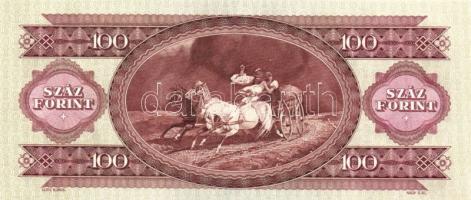 1984. 100Ft (2x) egymásutáni sorszámmal T:I