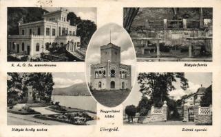 Visegrád szanatóriummal és a Zsitvai-nyaralóval