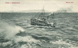 Balaton gőzös viharban (EK)