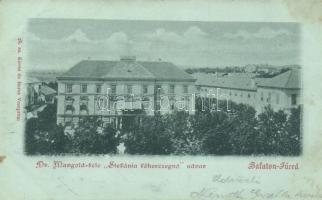 Balatonfüred Dr. Mangold-féle Stefánia főhercegnő udvar (levágott / cut)