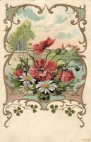 Floral Emb. litho (EB)