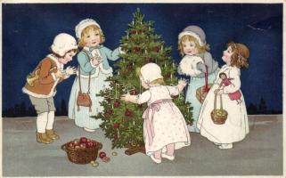 Christmas Pauli Ebner litho