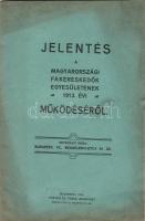 1914 Jelentés a magyarországi fakereskedők egyesületének működéséről; Fráter és tsa.