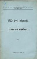 1913 A Magyar Bank és Kereskedelmi Rt. nyugdíjalapjának zárszámadása