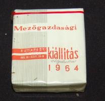 1964 bontatlan Mezőgazdasági Kiállítás cigaretta / Original pack of Stambul vintage cigars