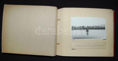 cca 1940-1943 A vasút mentén: A Dömösi átkeléstől Garamkövesdig 19 db amatőr fotót és képeslapot tar...