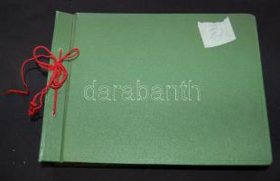 cca 1931-1942 224 db amatőr, főként városképes fotó albumban kísérő szövegekkel: Abony, Budapest, Dömsöd, Balatonalmádi, -Szemes, stb... Érdekes képek