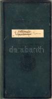 1939 Reálgimnáziumi Tanulmányi Értesítő kitöltve