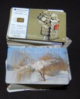 100 db használt román telefonkártya / 100 used Romanian phone cards