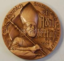 Olaszország 1997. "St. Adalbertus" Br emlékplakett szign.:CDF Italy T:1-