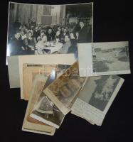 cca 1916-1940 18 db részben katonai fotó és fotólap / 16 photos with WW. I. military