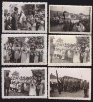 1940 A magyarok bevonulása Krasznára 9 db fotó / Hungarian troops in Crasna 9 photos
