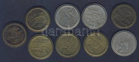 Magyar Posta Telefonérme (9x) T:vegyes