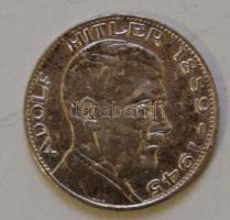 DN "Adolf Hitler" modern fém emlékérem T:3+ ph.