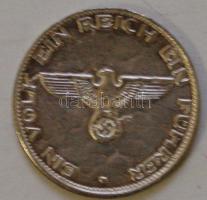 DN "Adolf Hitler" modern fém emlékérem T:3+ ph