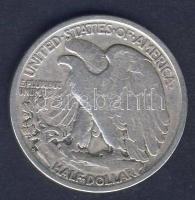 USA 1943. 1/2$ Ag "Walking" T:3 ph