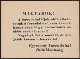 1956-os röpcédula 10,5x14,5cm